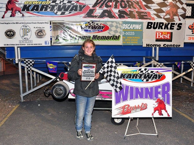 Madison Myers Races to First Career Victory in Oswego Kartway’s Justin Lamb Memorial
