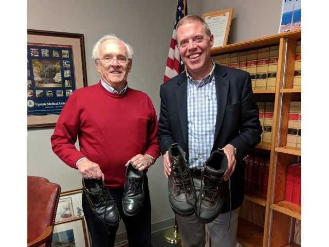 Public Donates Hundreds of Shoes for 2017 Annual Drive