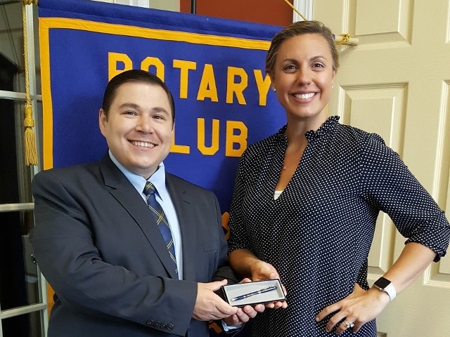 Oswego Sunrise Rotary Welcomes Katie Toomey as Guest Speaker