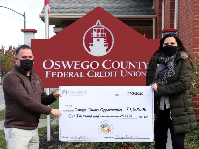Oswego County FCU Supports OCO's Giving Thanks Celebration