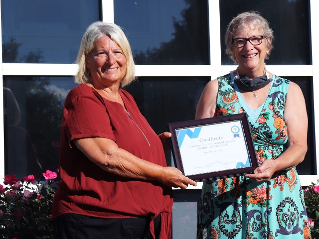 MACS BOE VP Named Oswego County Board Member of the Year