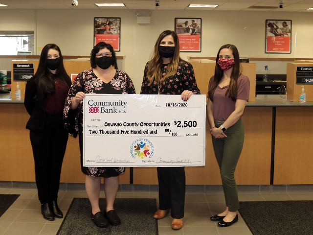 Community Bank Supports OCO Giving Thanks Celebration