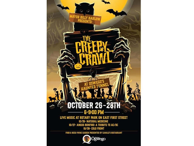 Mayor Barlow Announces Creepy Crawl Halloween Event to be held October 26th-28th