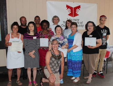 Literacy Volunteers annual picnic recognizes students, tutors