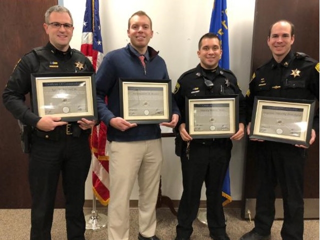 Oswego County Deputies Association Honored Four Members