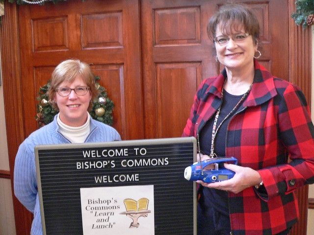 December’s “Learn and Lunch” at Bishop’s Commons Features Emergency Preparedness Info