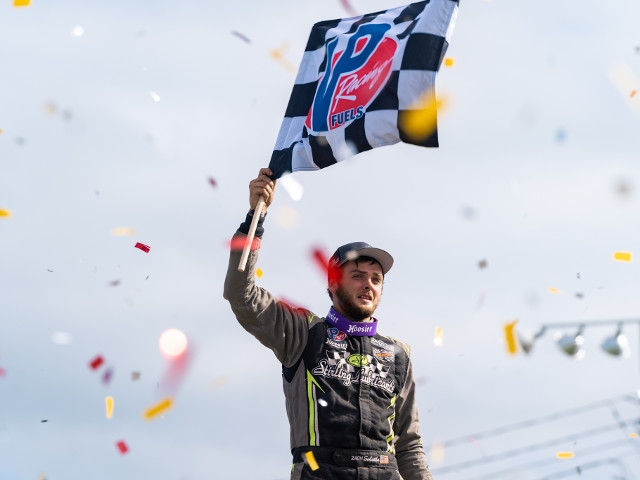 Sobotka Charges From Deep to Win Chevy Performance 75
