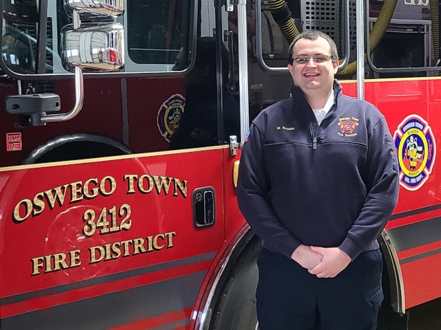 FIVE MINUTES WITH A HERO: Oswego Town Volunteer Fire Department Chief Matt Krocke