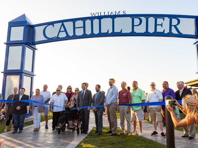 Mayor Barlow Announces Grand Opening of $10 Million William S. Cahill Pier