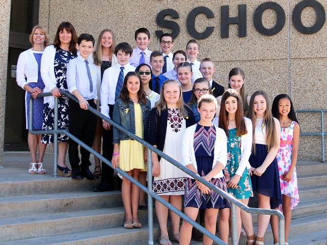 Twenty-One New Members Inducted into National Junior Honor Society for 2018