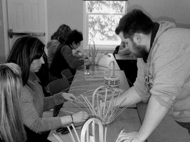 Nature Inspires: Miniature Basket Weaving