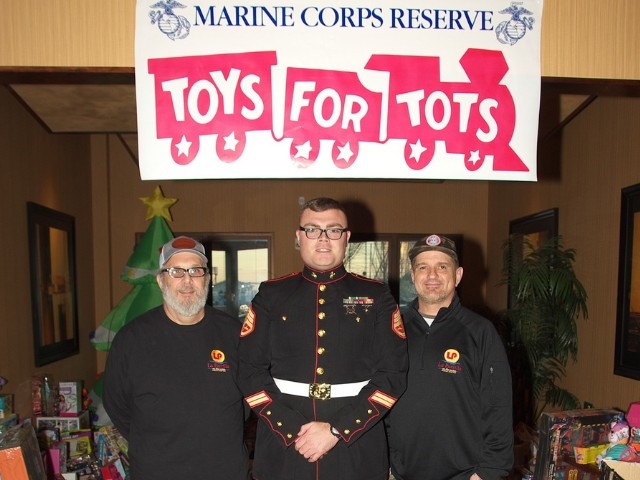 Marine Corps Reserve Toys For Tots Successful Event at La Parrilla On The Water