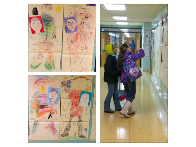 Throwback Thursday Art at Leighton Elementary School
