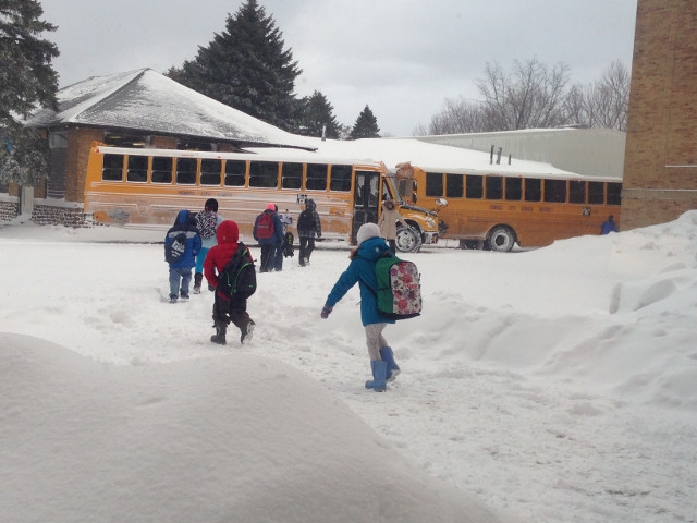 Students Headed Home