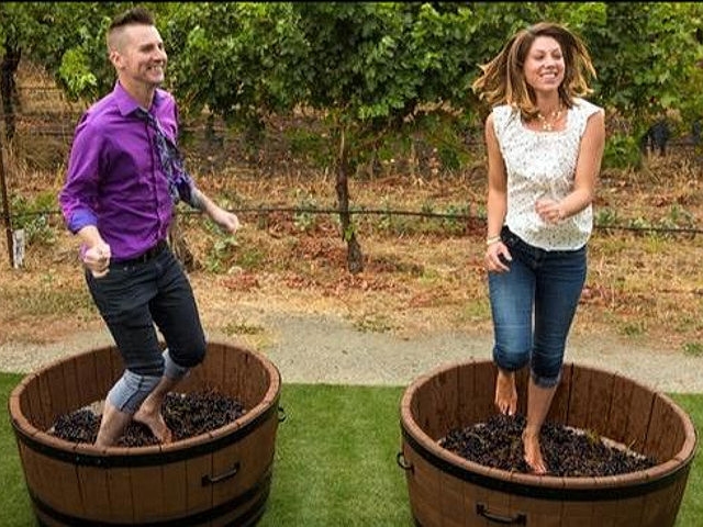 'Stomp &amp; Chomp' at 2019 Grape Harvest Festival Oct 5th