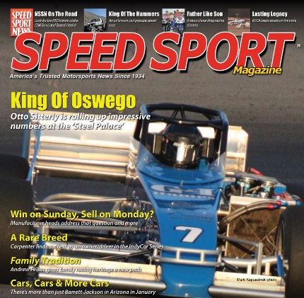 Speed Sport Magazine features Oswego champion Otto Sitterly