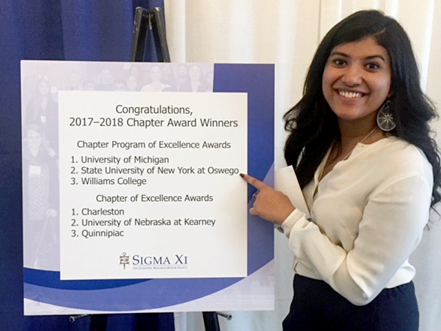 SUNY Oswego Student Research Earns International Recognition