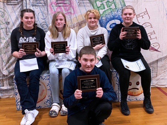 FJHS Students Receive Writing Honors