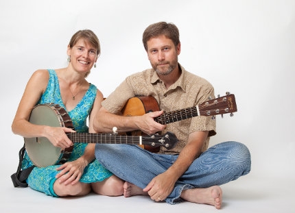 Keepers of American rural folk music duo, Dana & Susan Robinson, at The Oswego Music Hall March 2