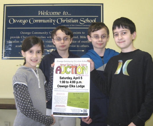 Oswego Community Christian School 7th Annual Auction Set for April 5