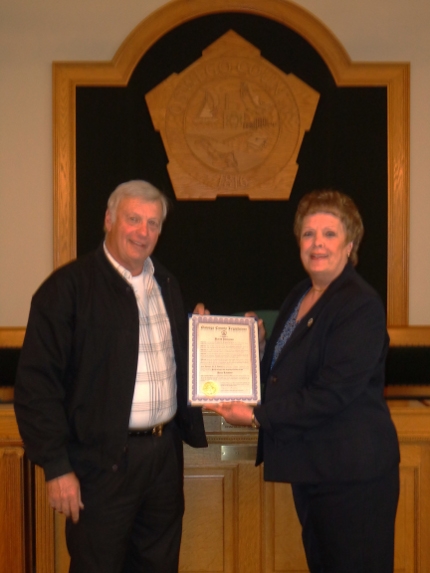 Oswego County honor Barry Leemann