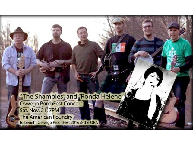 Oswego PorchFest 2016 Benefit Concert on November 21st