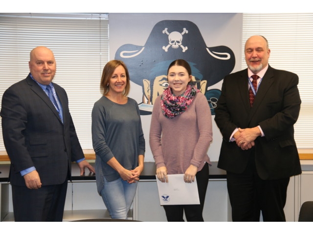 Oswego High School’s Chetney Recognized by White House