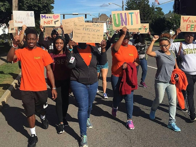 ALANA Holds 6th Peace Walk From City Hall to SUNY Oswego