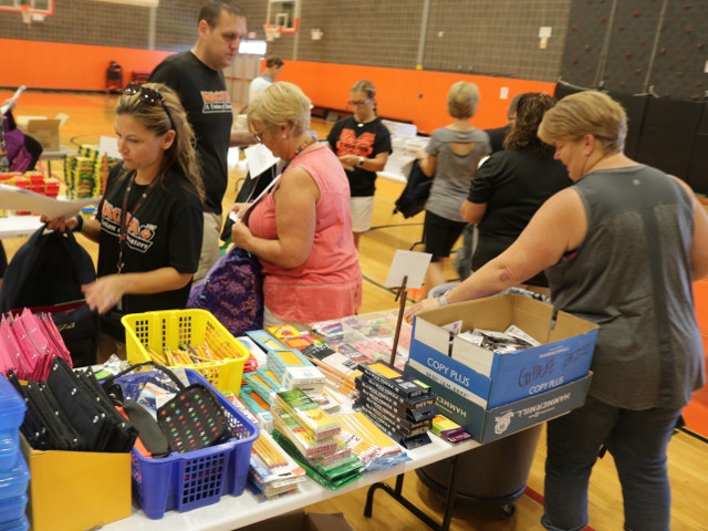 Stuff-a-Bus Distribution Event Supports Hundreds of MACS Students