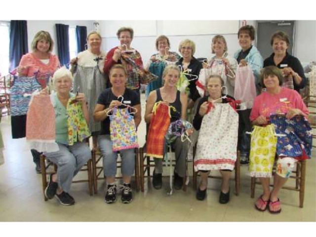Dresses and Shorts Created and Sent From Minetto to Africa