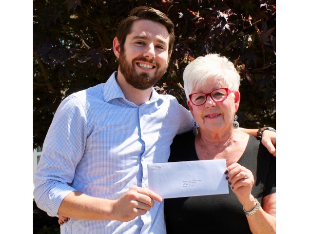 Friends of Voorhees Park Donate fo Fulton Lions Voorhees Project