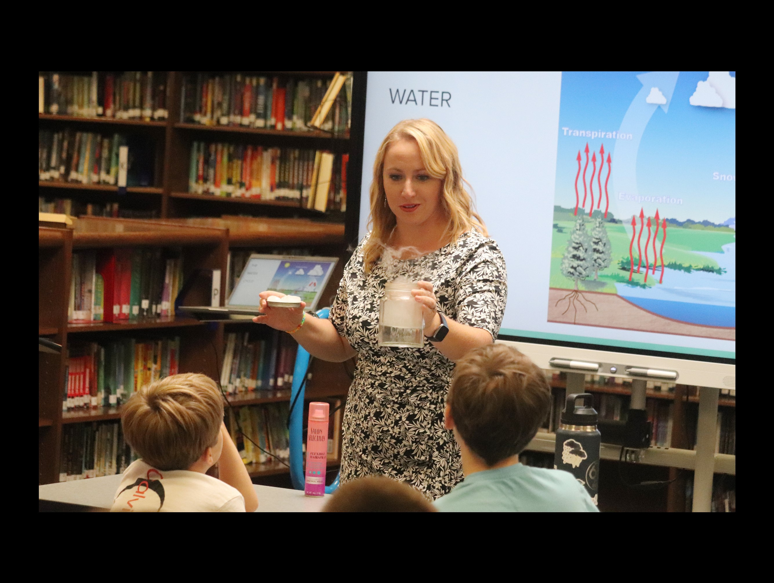 NC9 Meteorologist Thornton Visits Hannibal Central School Sixth Graders
