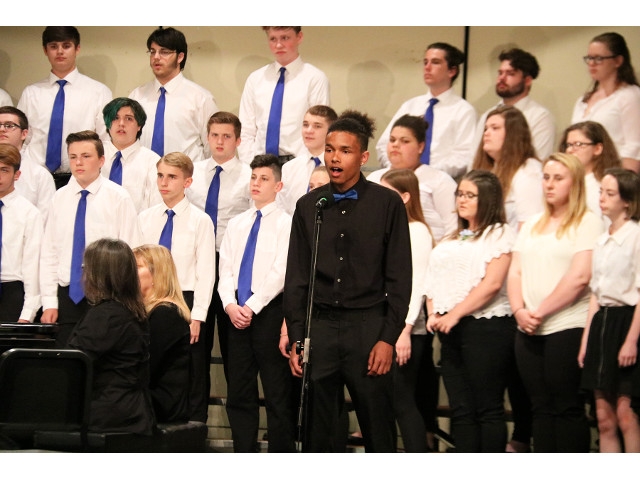 Talent Displayed at Oswego High School Spring Choral Concert