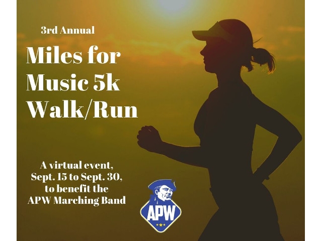 APW’s Miles for Music 5K Walk/Run Goes Virtual
