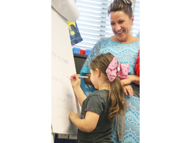Oswego Kindergartners Begin Educational Journey