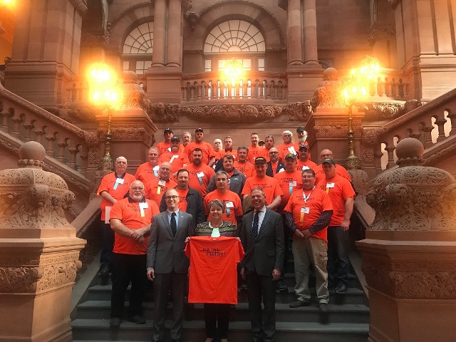 Barclay Joins New York Highway Superintendents at Albany CHIPs Rally
