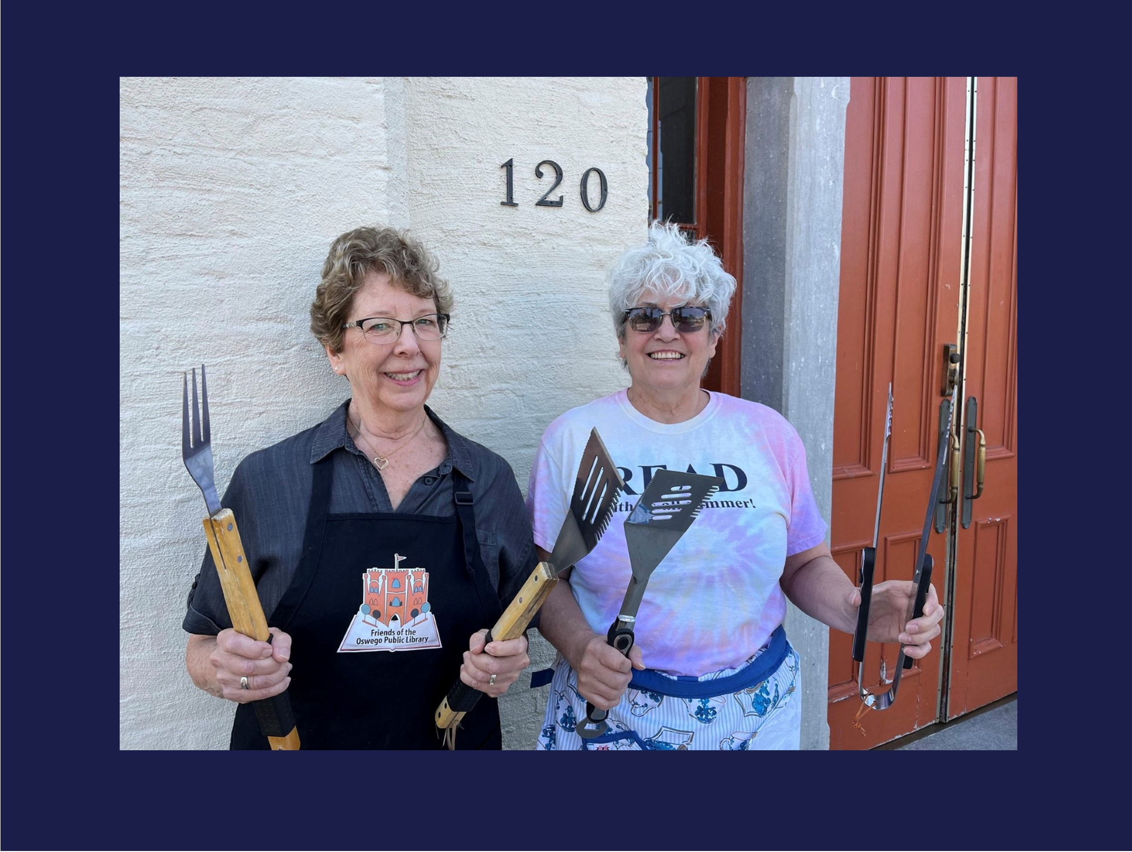 Barbecue for Books Supports the Library and the Book Mobile