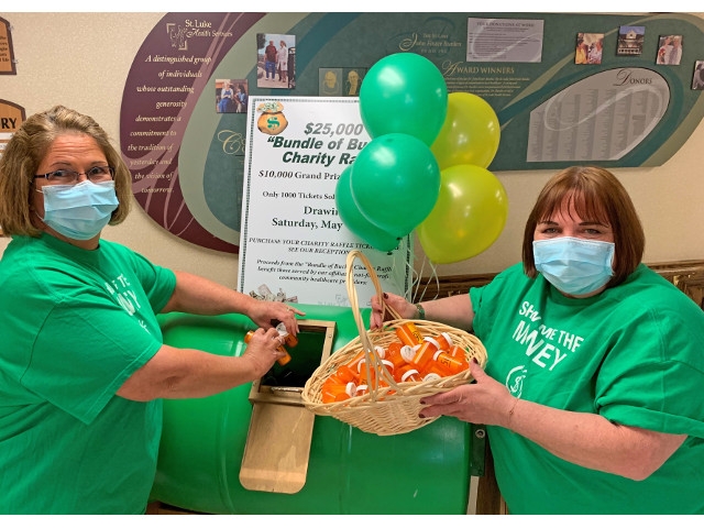 St. Luke’s “Bundle of Bucks” Charity Raffle Drawing To Be Broadcast Live on May 15th