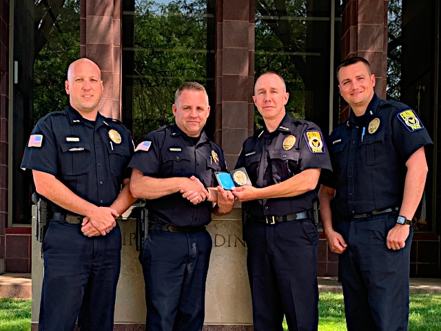 Lieutenant Burlingham Retires From Fulton Police Department