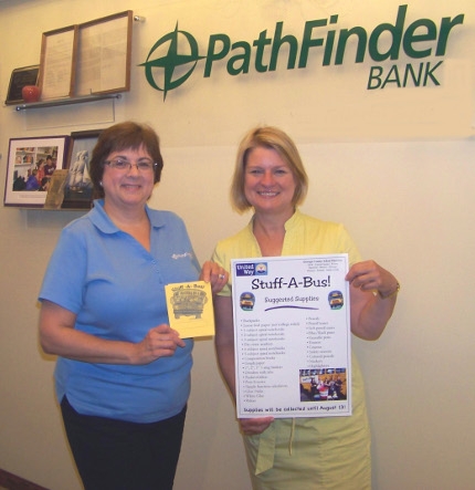 Paper buses to support school supply drive