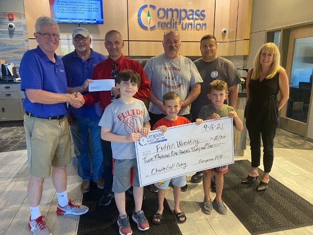 Compass FCU Charity Golf Outing Raises More Than $6,300 For Youth Athletics