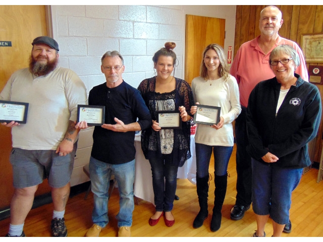 OCO Presents January 2018 5-Year Longevity Awards