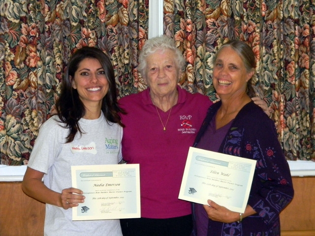RSVP certifies Osteoporosis Bone Builders instructors