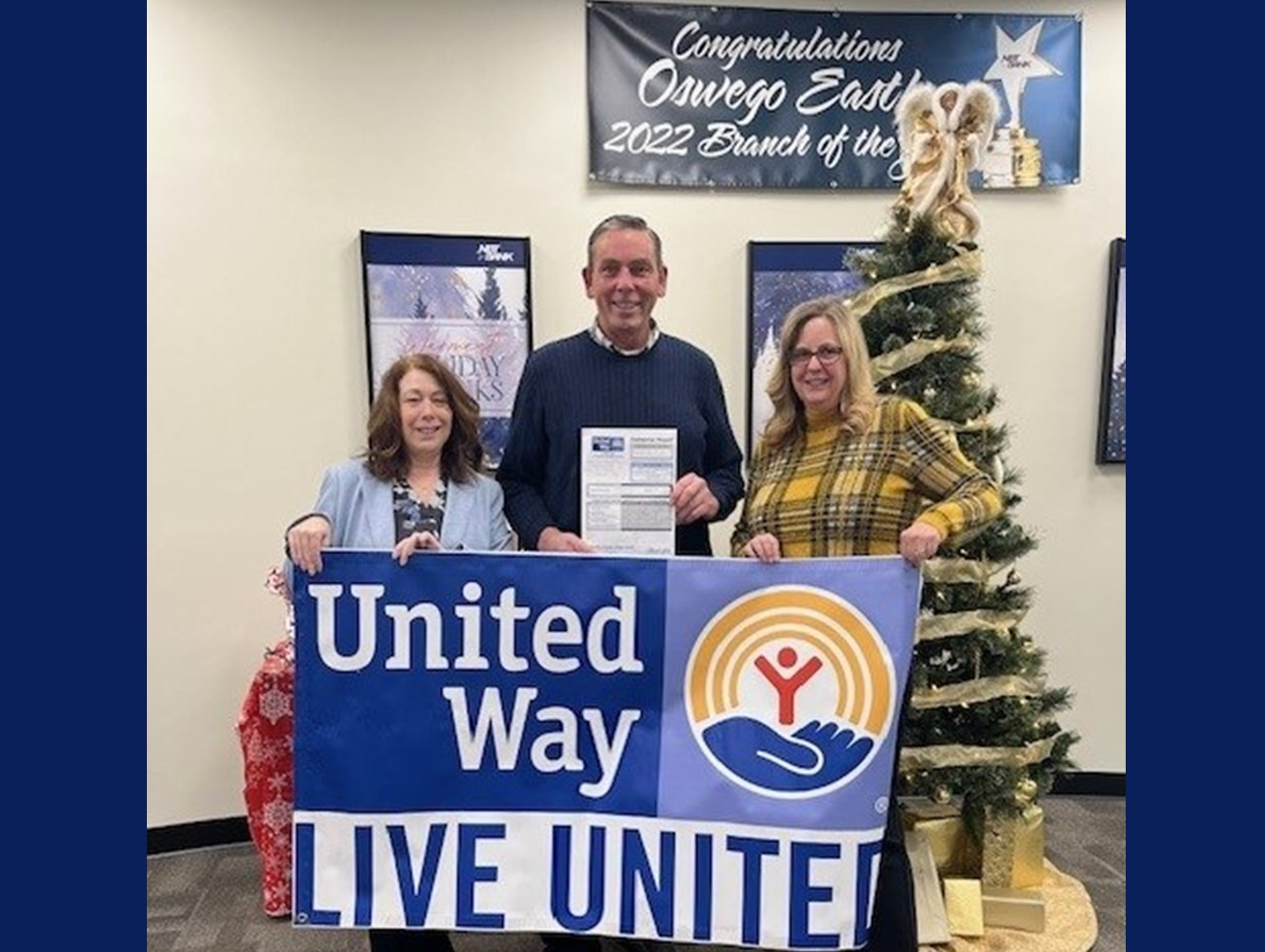 NBT Bank Reaches 100% Employee Participation in United Way Campaign Again