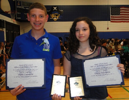 OMS eighth-graders earn academic recognition
