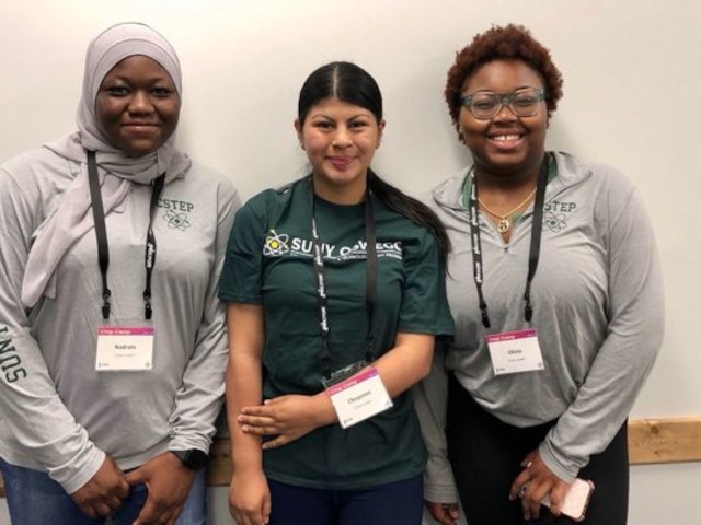 SUNY Oswego Students Help With Micron Chip Camp at OCC