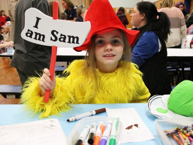 Dr. Seuss Celebration Brings Leighton Elementary Families Together