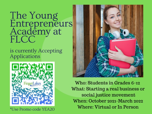 Summer Information Sessions Scheduled for Young Entrepreneurs Academy