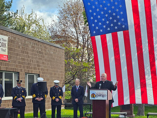 City of Oswego Fire Department Observes Fallen Firefighters Day