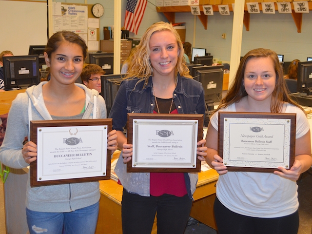 OHS' Buc Bulletin  Captures 24 Press Awards from ESSPA